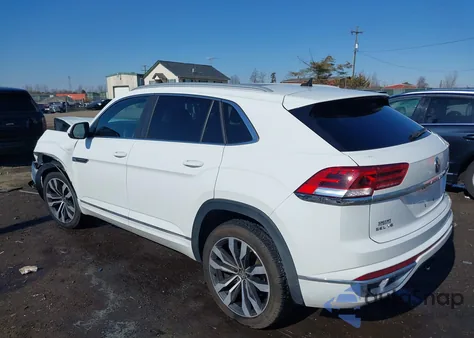 2020 Volkswagen Atlas Cross Sport 3.6L V6 Sel R-Line from USA, damaged, VIN 1V2RE2CA2LC230164
